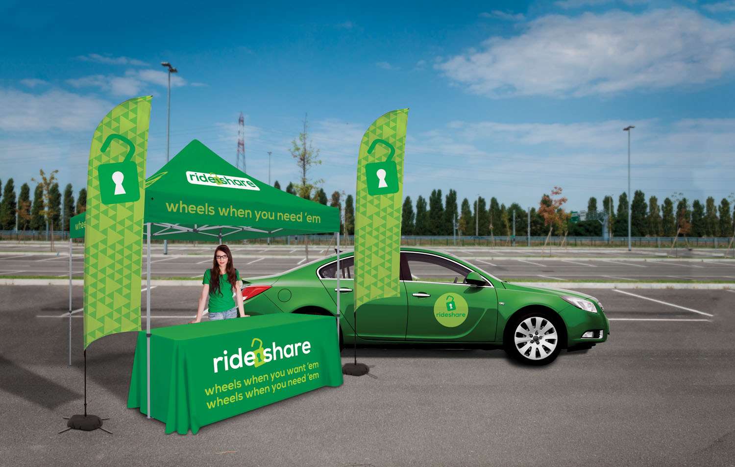 10' Deluxe Tent Kit (Full-Bleed Dye Sublimation)