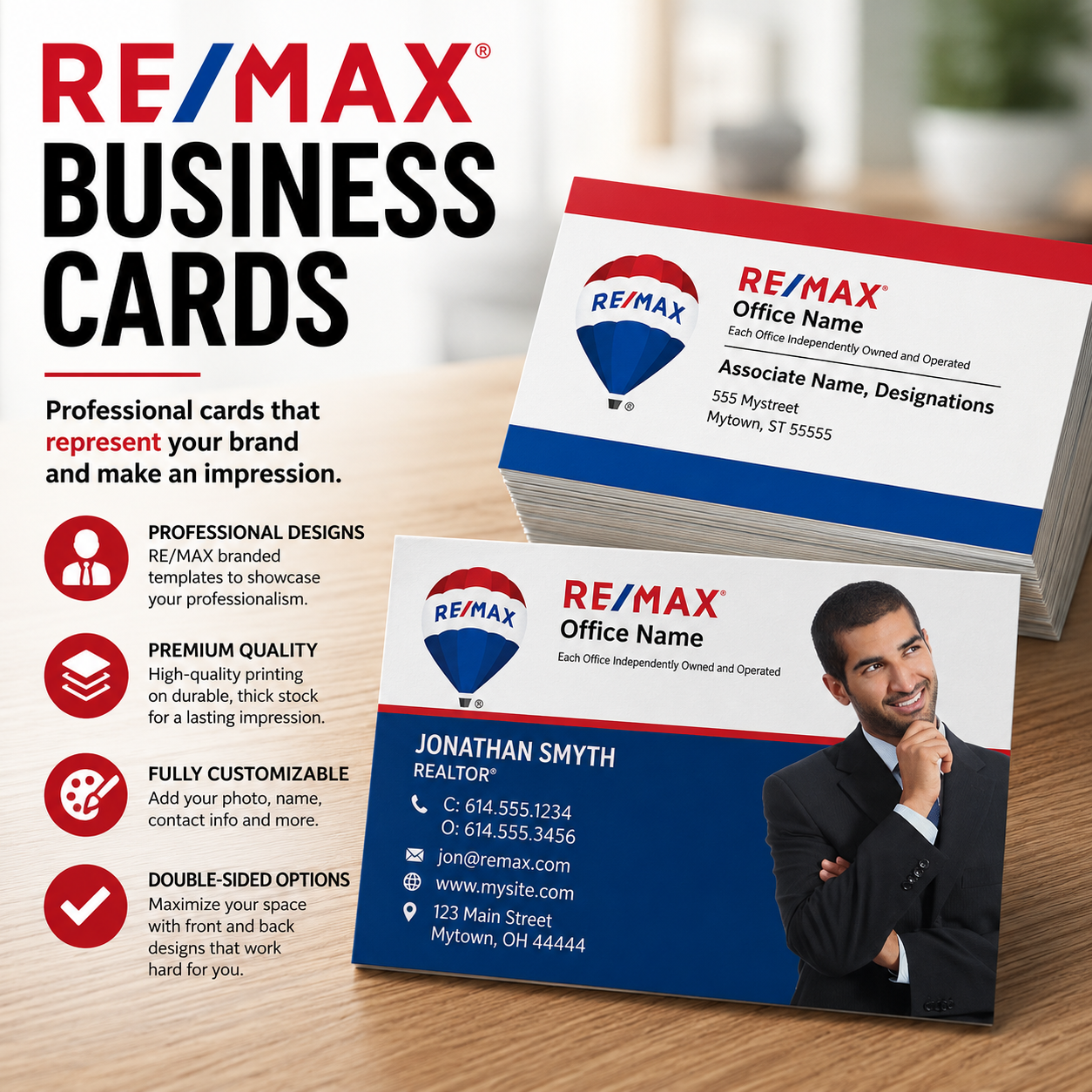 RE/MAX Business Cards