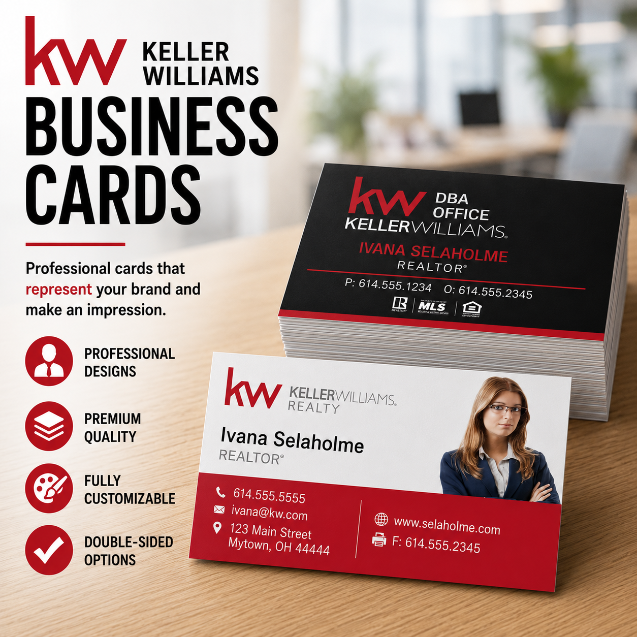 Keller Williams Business Cards