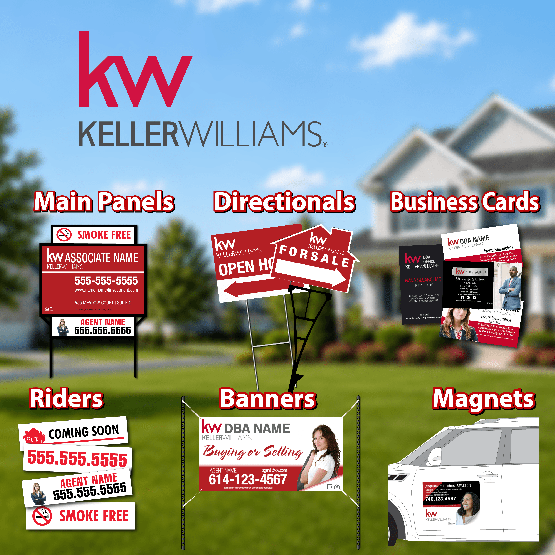 	Keller Williams Real Estate Signs