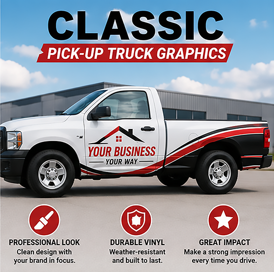 Classic Pickup Truck Graphics