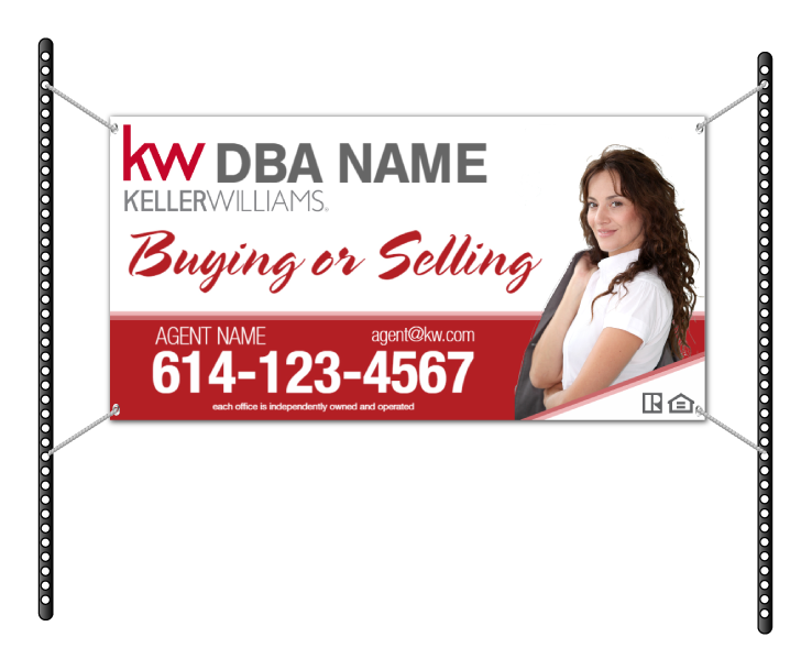 Keller Williams Banner Templates in Various Sizes