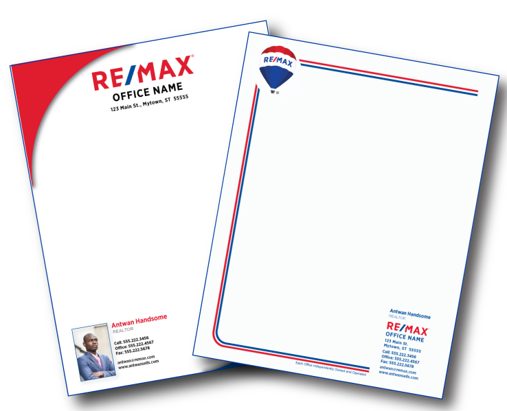 RE/MAX Letterhead RE/MAX Letterhead Templates