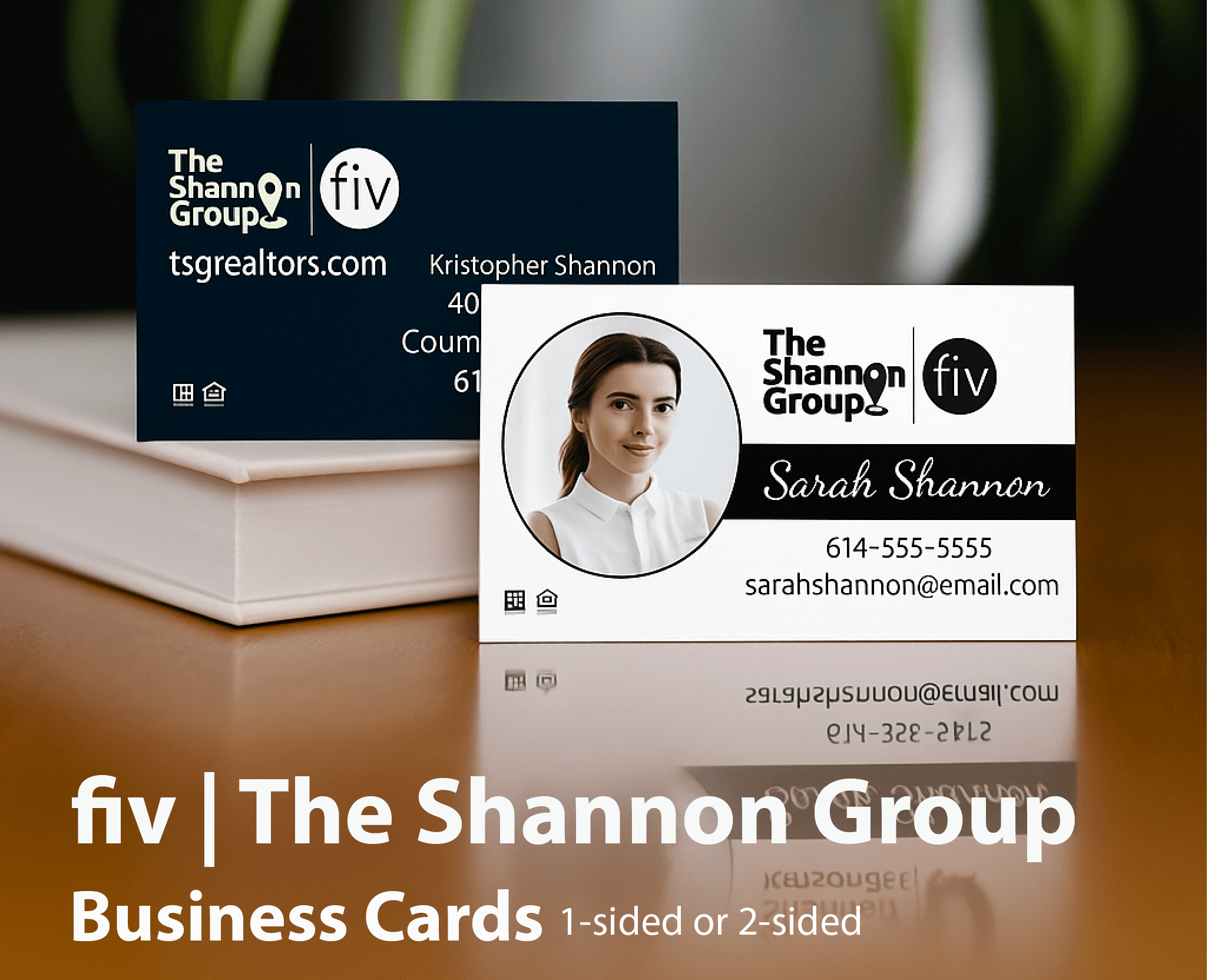 fiv | The Shannon Group Business Cards The Shannon Group Business Cards