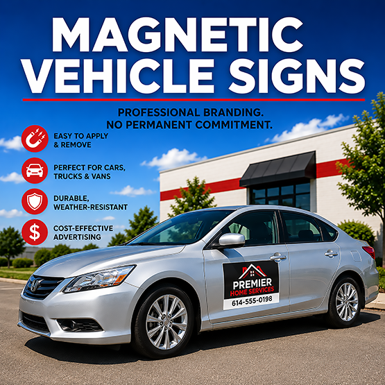 Magnetic Car Door Signs