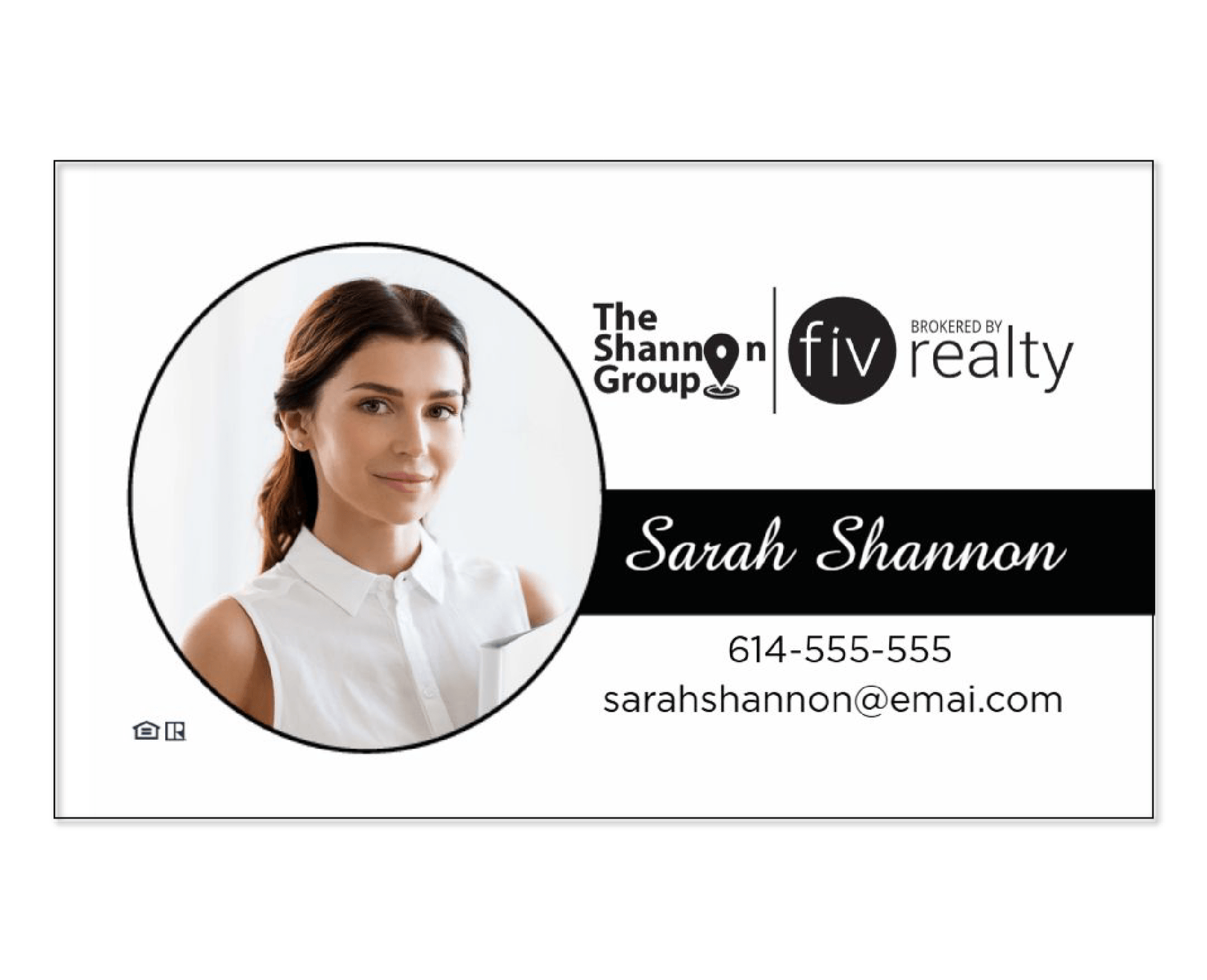 fiv | The Shannon Group Business Cards 3