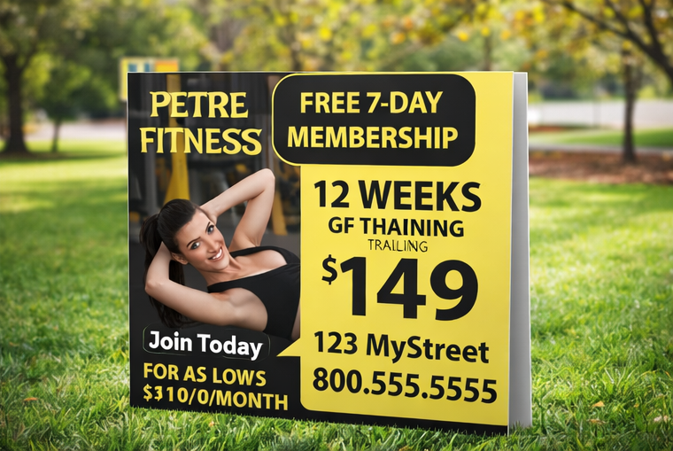 Contractor Yard Sign Bundles-Fixed Qty-Price 4