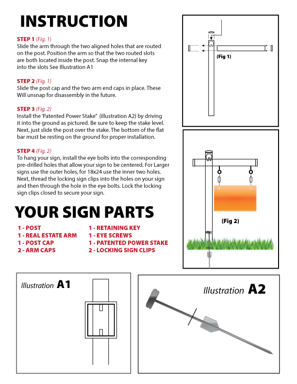 L-Post Real Estate Frame 3
