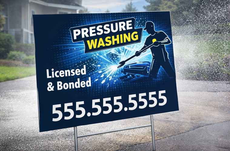 Contractor Yard Sign Bundles-Fixed Qty-Price 2