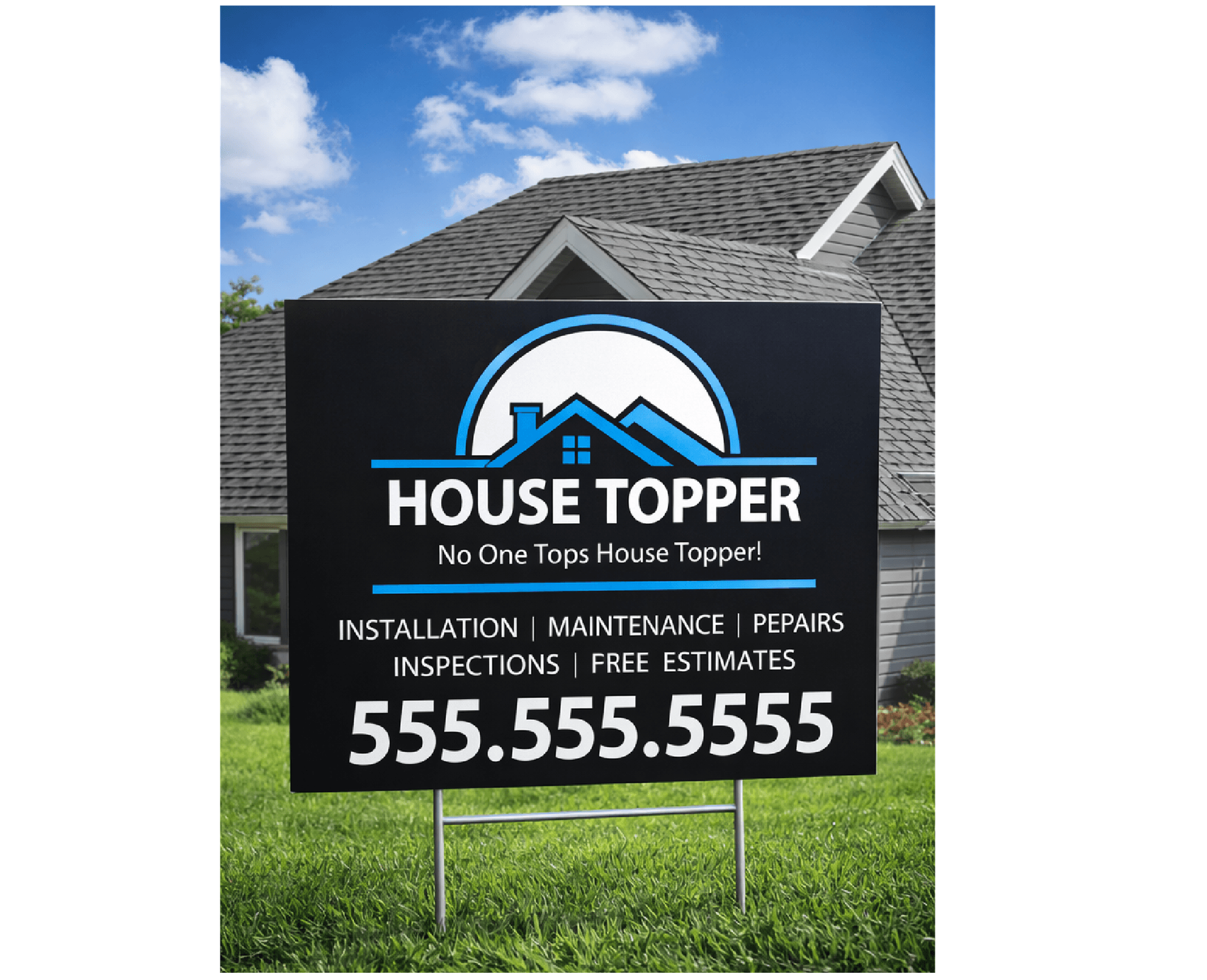 Contractor Yard Sign Bundles-Fixed Qty-Price 6