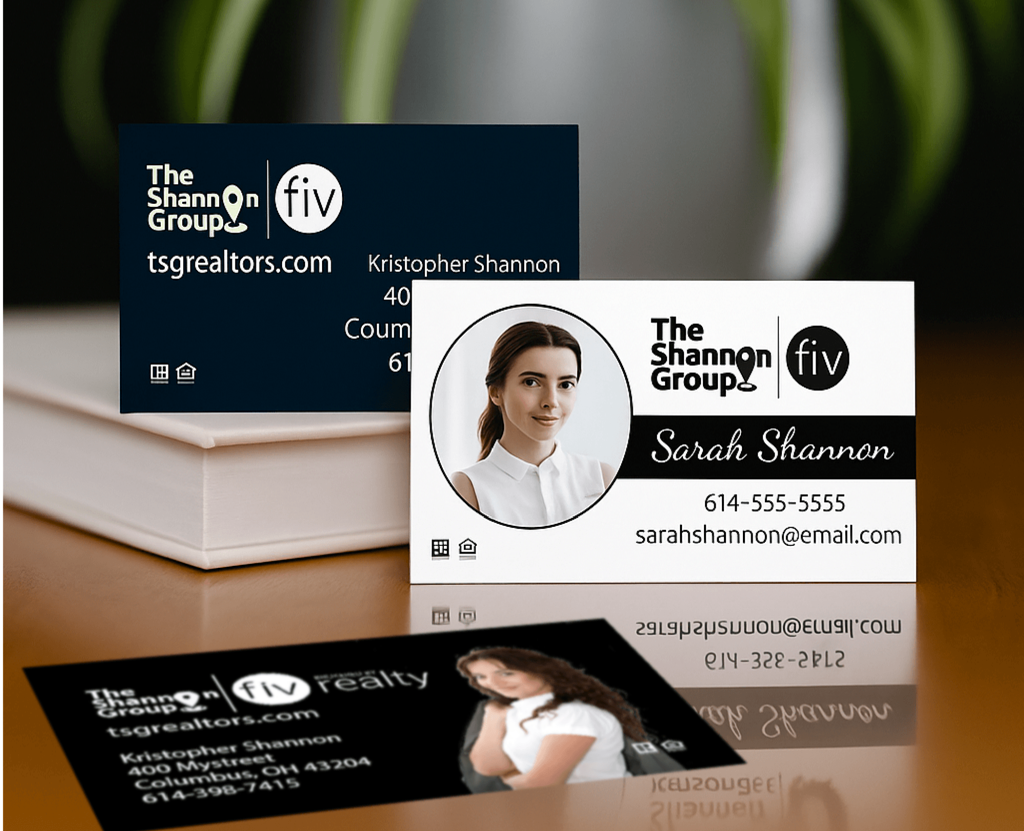 fiv | The Shannon Group Business Cards 1