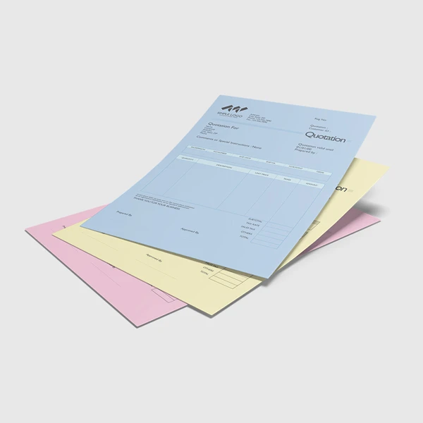 3-part NCR Forms w Variable Numbering