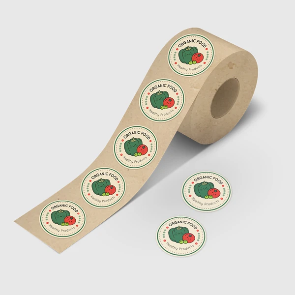 Eggshell Felt Roll Labels