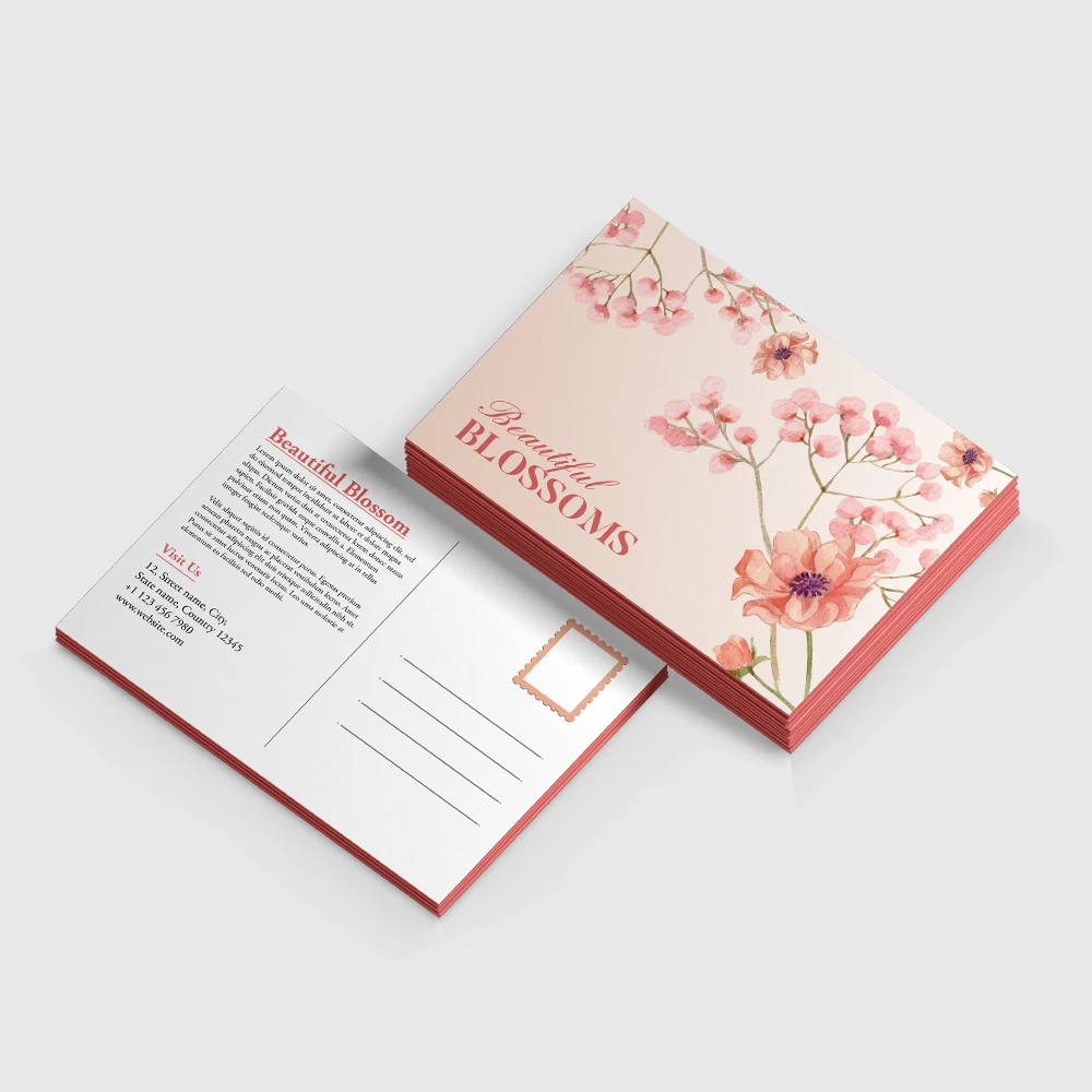 Painted-Edge Postcards
