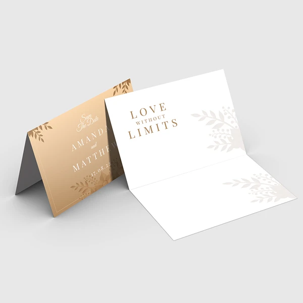 Suede Greeting Cards