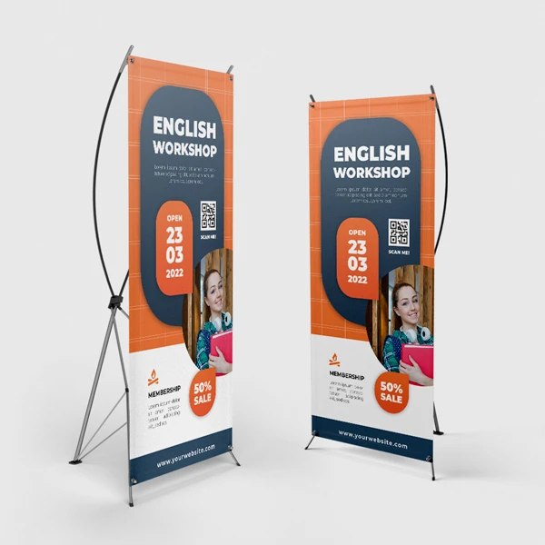 X-Style Collapsible Banner Stands
