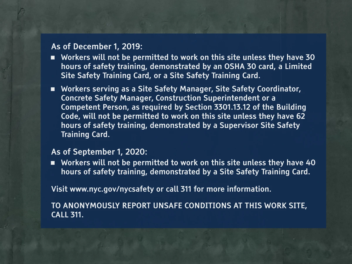 Site Safety Training