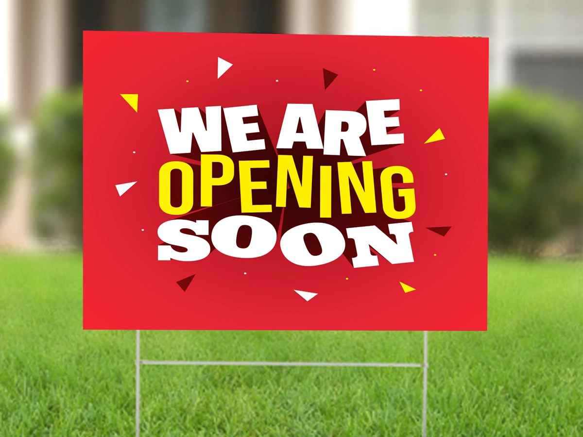 opening soon