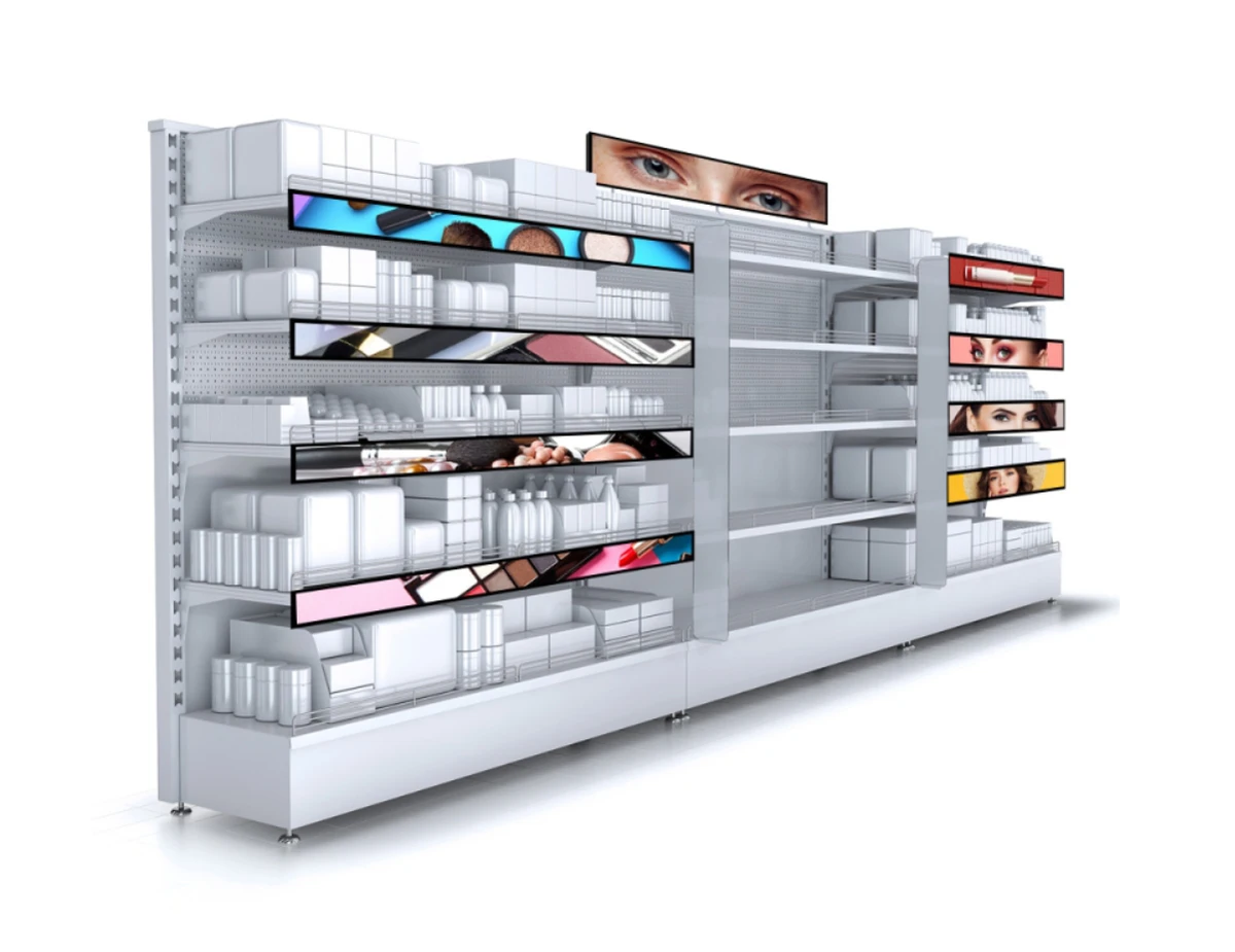 LCD Digital Shelf Bar Screen