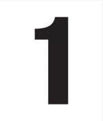 Number Stencils 1