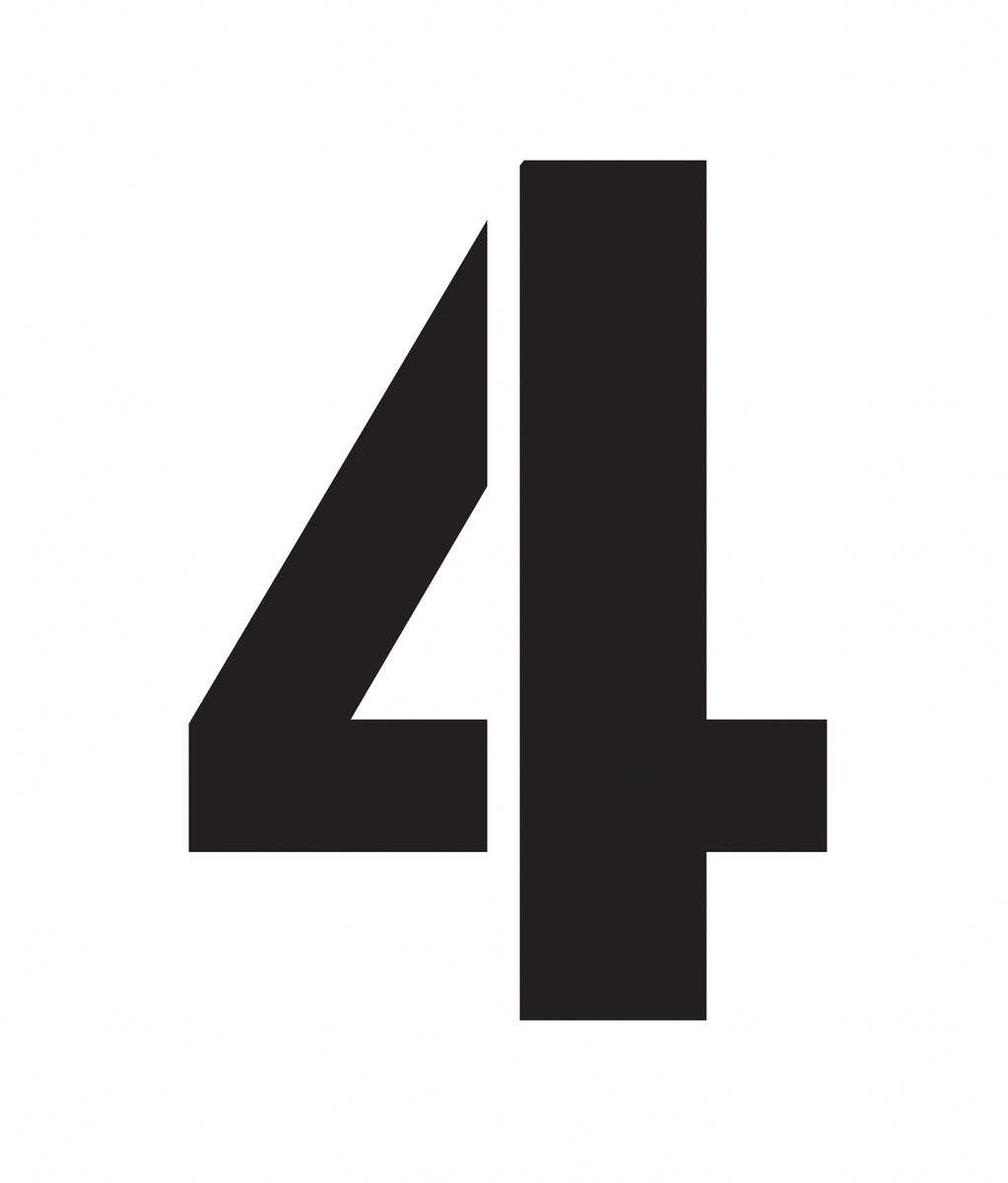 Number Stencils 4