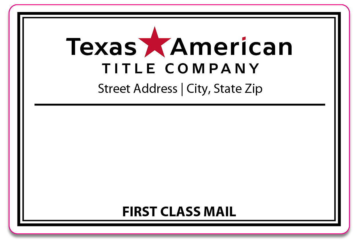 14175 Mailing Label 5 x 3 1/4"