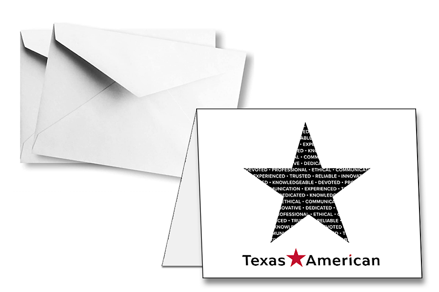 14175 Thank You Card with Blank Envelopes