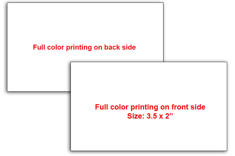 16044 Business Cards 2 sided - Various Agencies