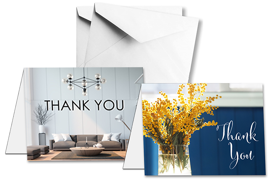 16044 Thank You Card with Blank Envelopes
