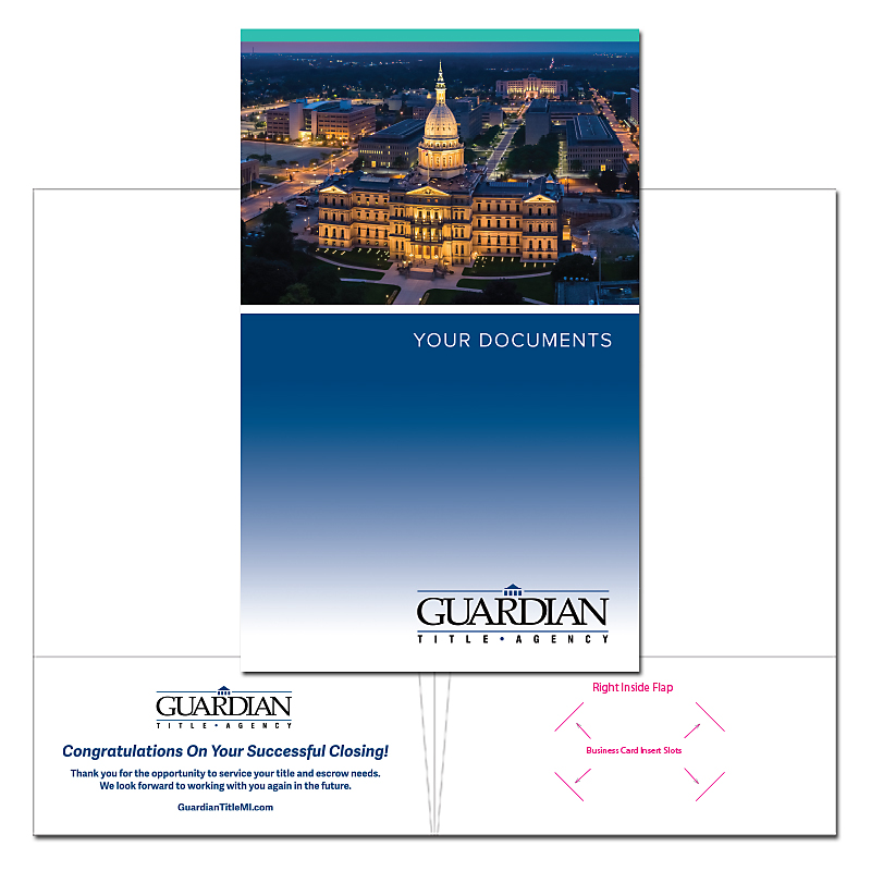 16056 Guardian Title MI - Legal Closing Folder