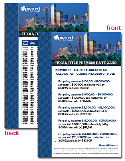 C001015 4x6 Rate Card