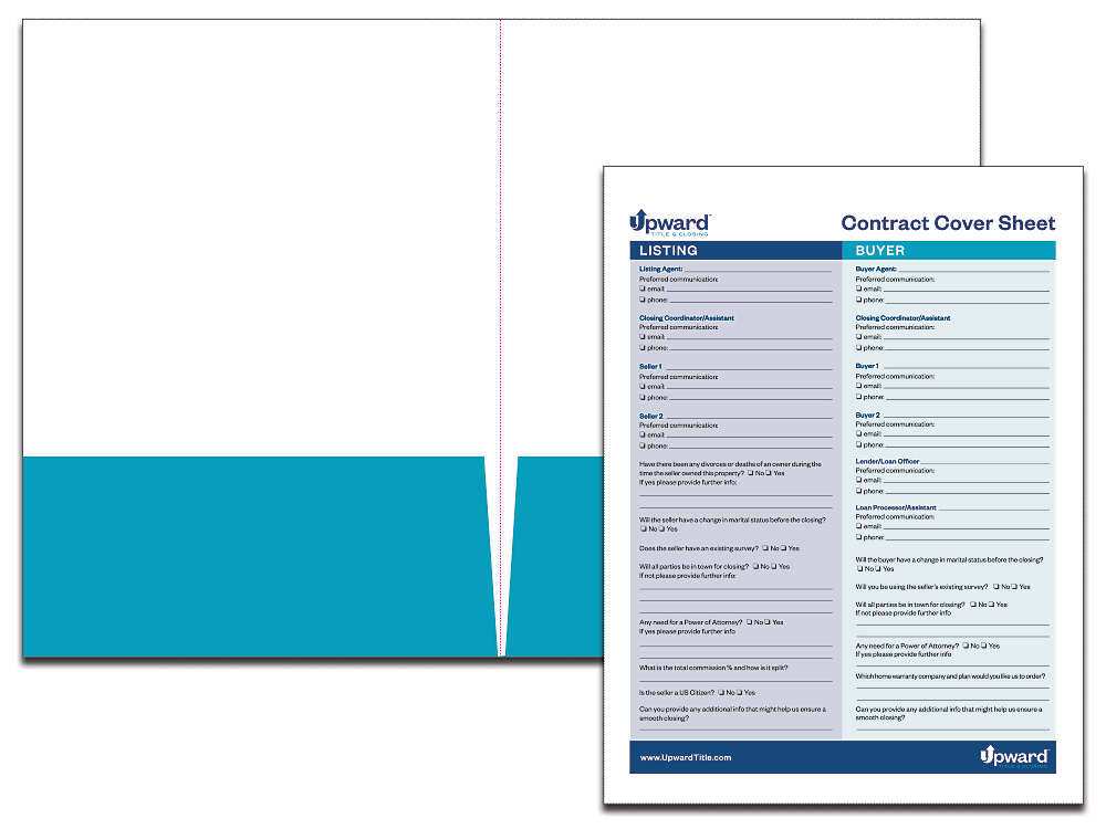 C001015 9 x 12 Transaction Folder