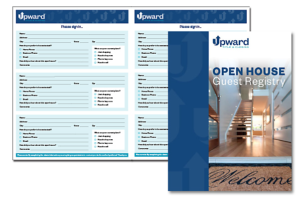 C001015 Guest Registry Booklet