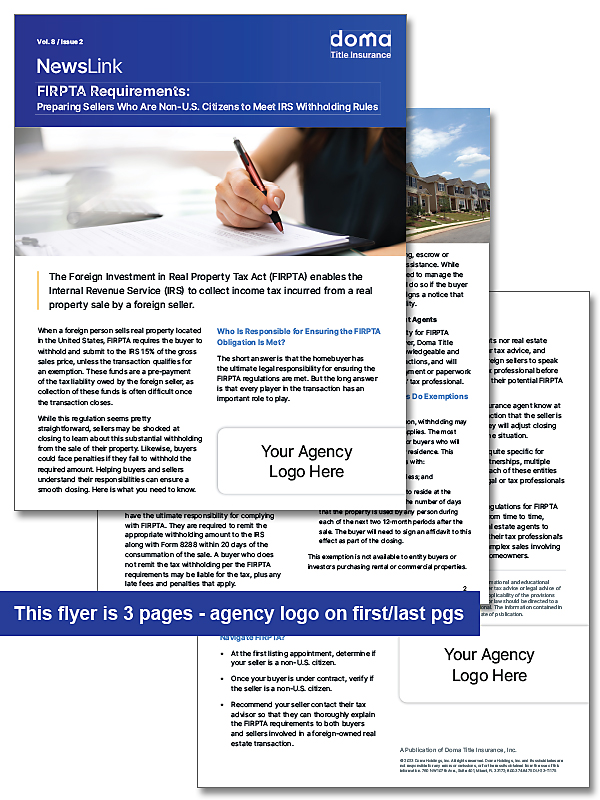 14781 FIRPTA Requirements