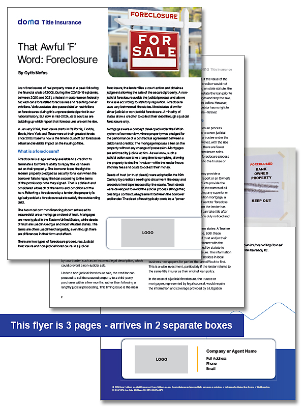 14781 That Awful F Word - Foreclosure