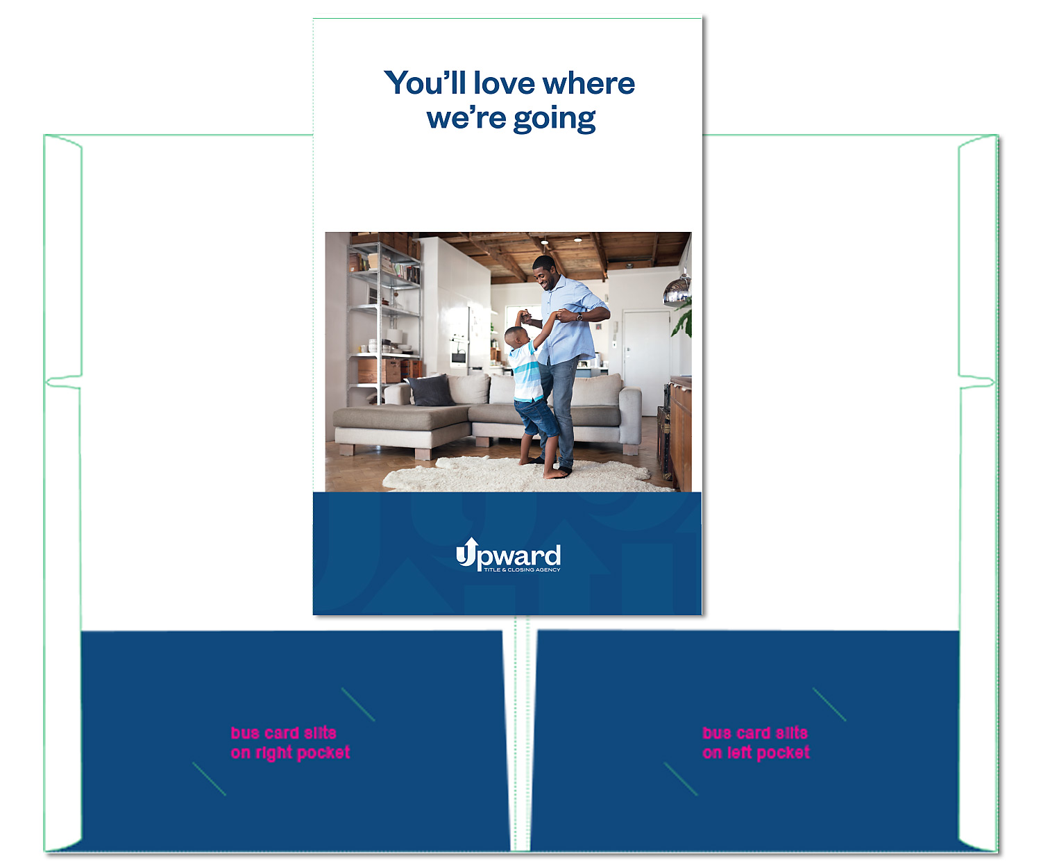 C001008 9.5 x 14.5 Presentation Folder