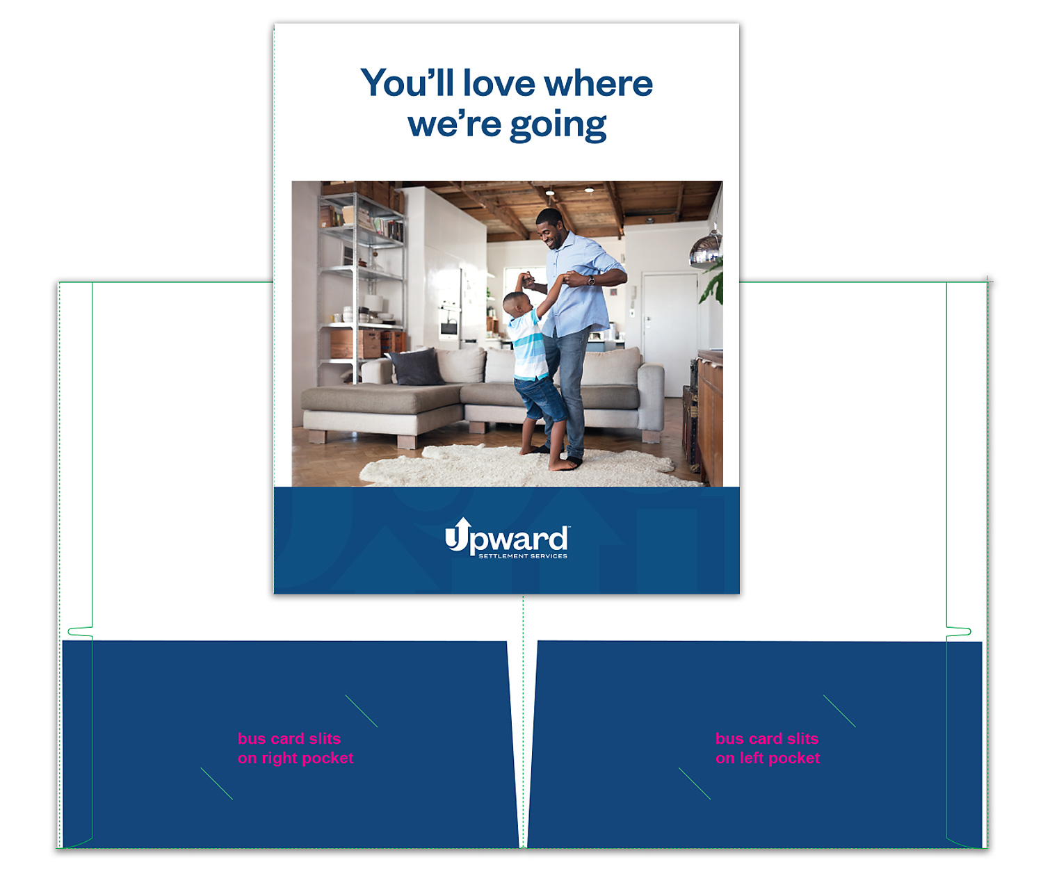 C001021 9.625 x 11.75 Presentation Folder