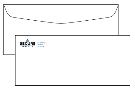 C001001 #10 Non Window Envelope - Full color