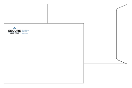 C001001 9 x 12 Envelope - Full color