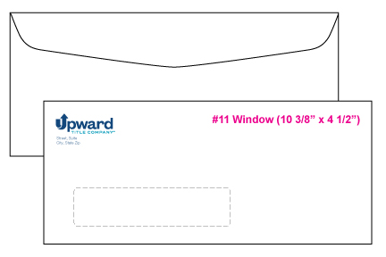 C001009 #11 Window Envelope - full color