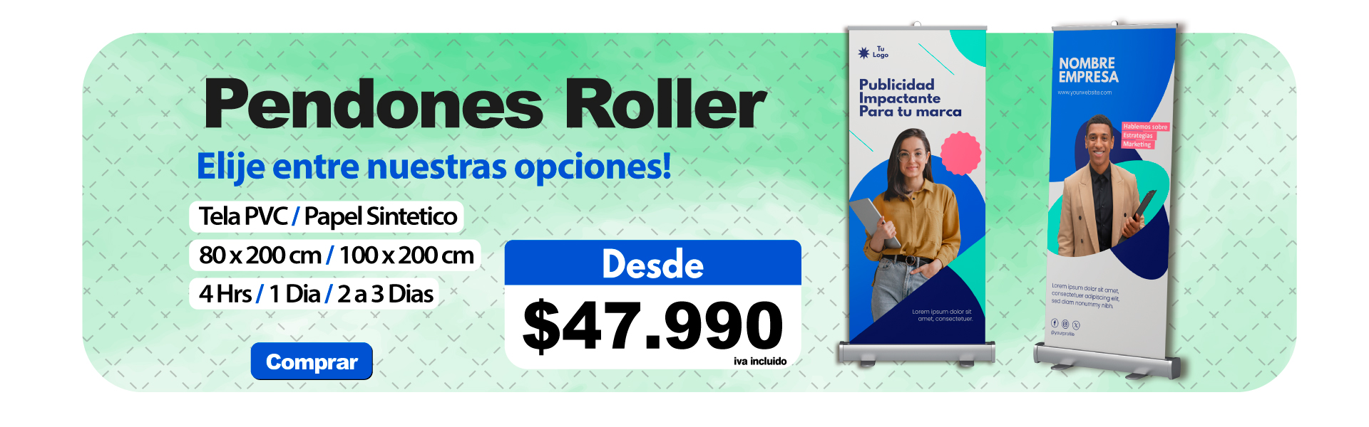 Nuevo Banner Roller