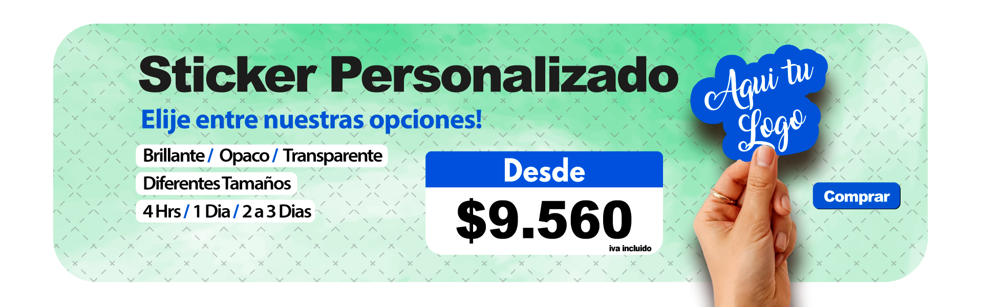 Nuevo banner sticker