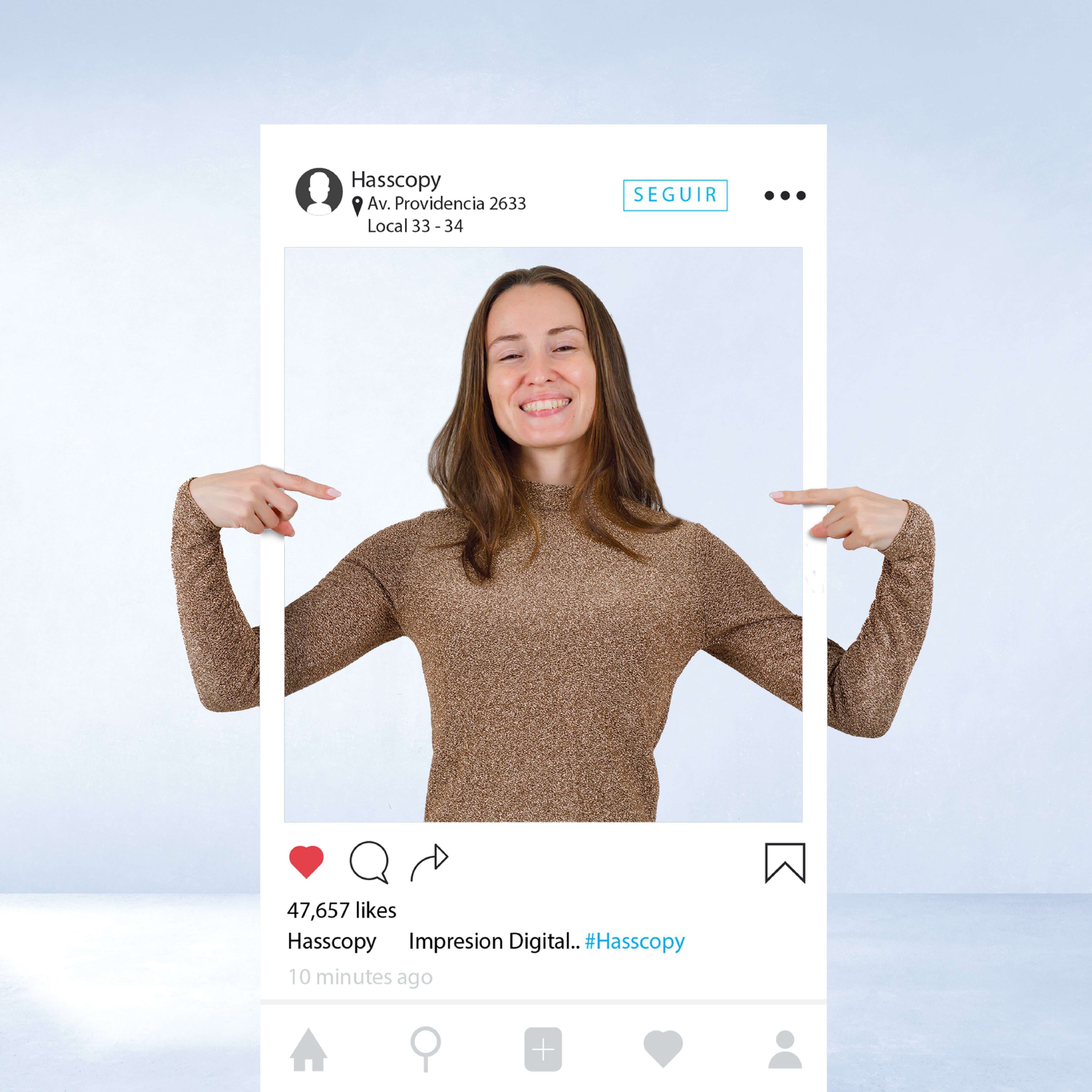 Marco Selfie Personalizado