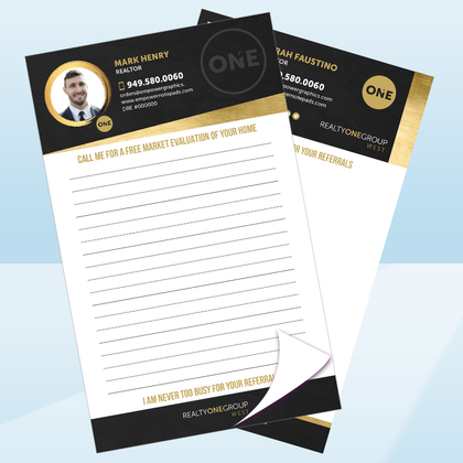 5.25 x 8.5 Notepads