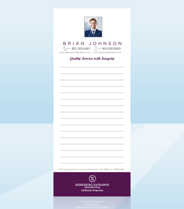 BHHS Small Notepads