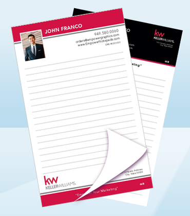 Keller Williams Large Notepads