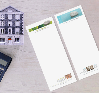 Real Estate Themed Notepads [3.5 x 8.5 Notepads] Thumbnail