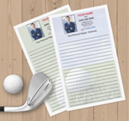 Golf Notepad Preview