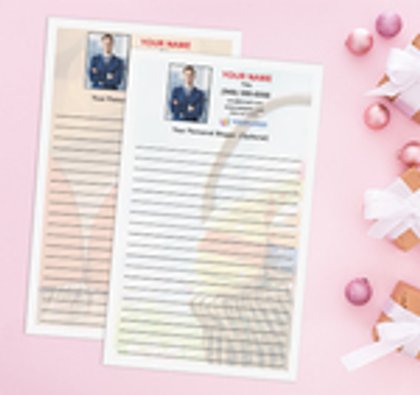 Holiday Notepad Preview