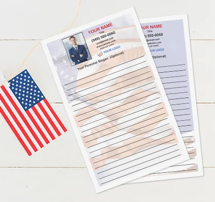 Patiotic Notepad Preview